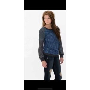 New BKE Buckle Women’s French Terry Lounge Pullover Sweatshirt S